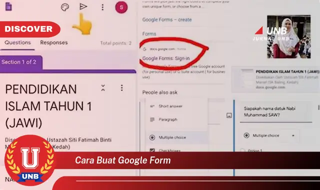 cara buat google form