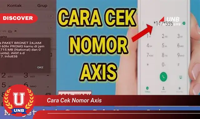 cara cek nomor axis