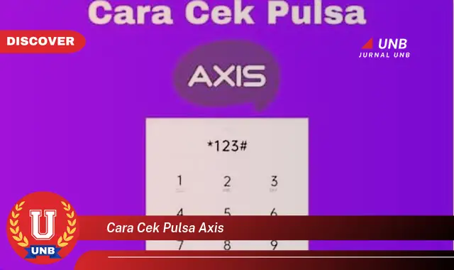 cara cek pulsa axis