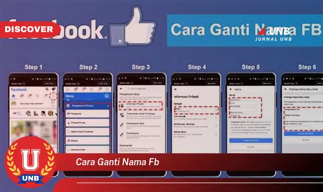 cara ganti nama fb