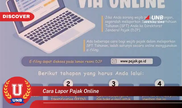 cara lapor pajak online