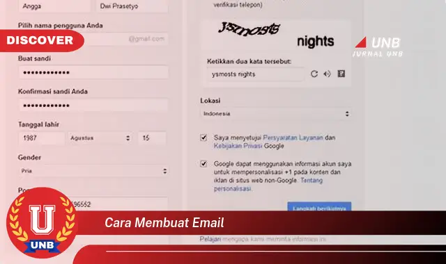 cara membuat email