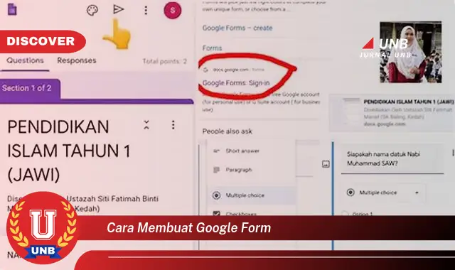 cara membuat google form