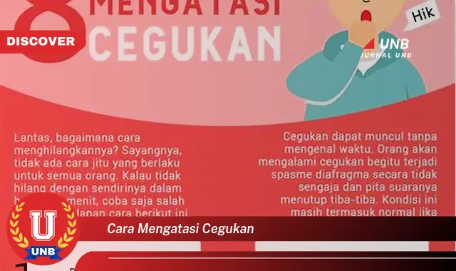 cara mengatasi cegukan