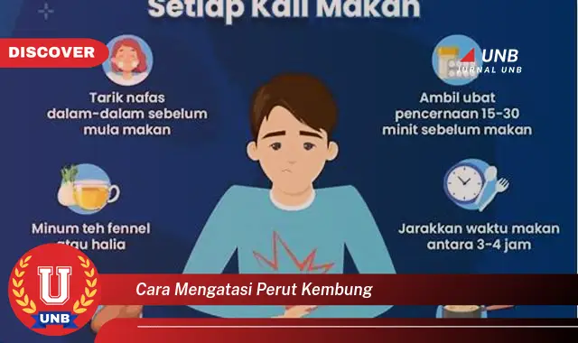 cara mengatasi perut kembung