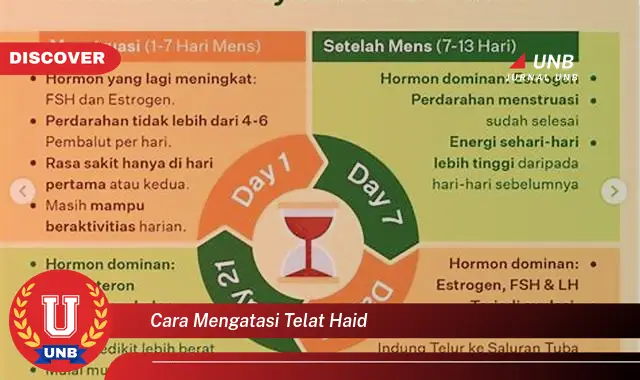 cara mengatasi telat haid