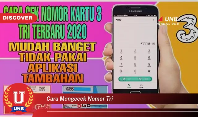 cara mengecek nomor tri