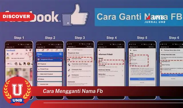 cara mengganti nama fb