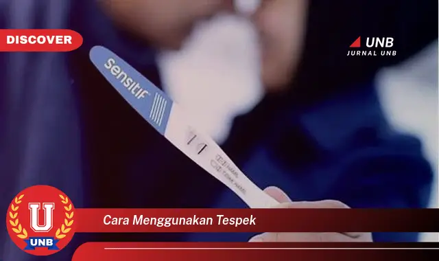 cara menggunakan tespek