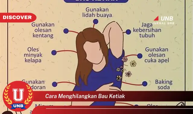 cara menghilangkan bau ketiak