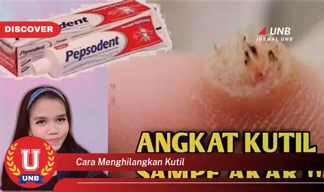 cara menghilangkan kutil