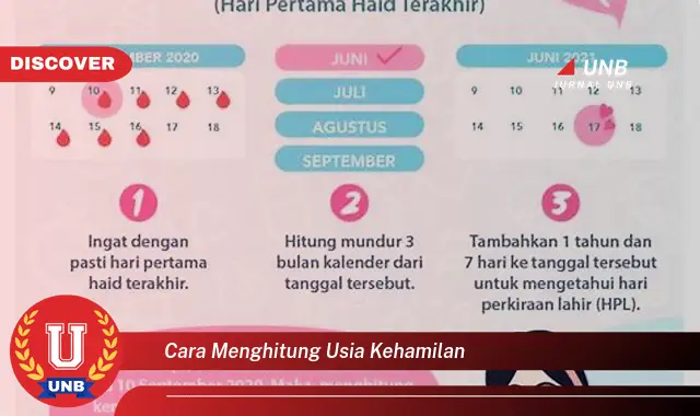 cara menghitung usia kehamilan