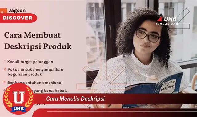 cara menulis deskripsi