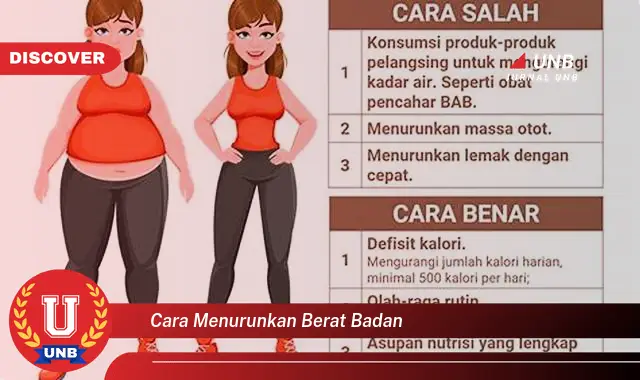 cara menurunkan berat badan