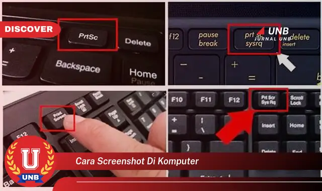 cara screenshot di komputer