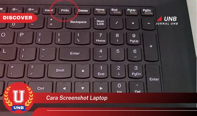 cara screenshot laptop