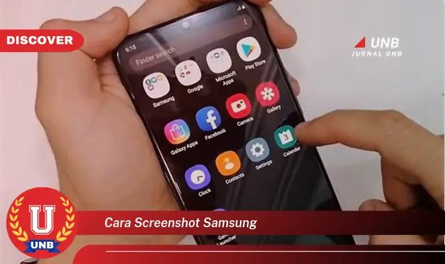 cara screenshot samsung