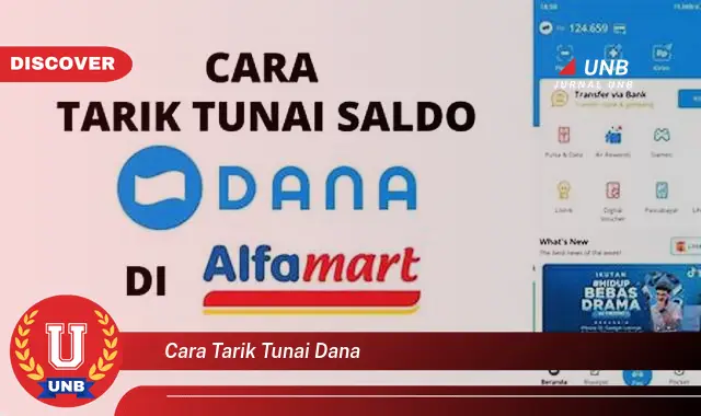 cara tarik tunai dana