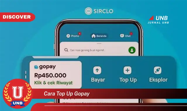 cara top up gopay