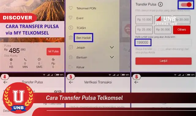 cara transfer pulsa telkomsel