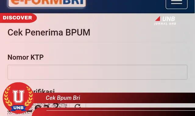 cek bpum bri