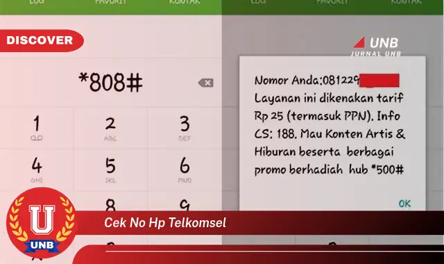 Intip 7 Rahasia Cek No HP Telkomsel yang Bikin Kamu Penasaran