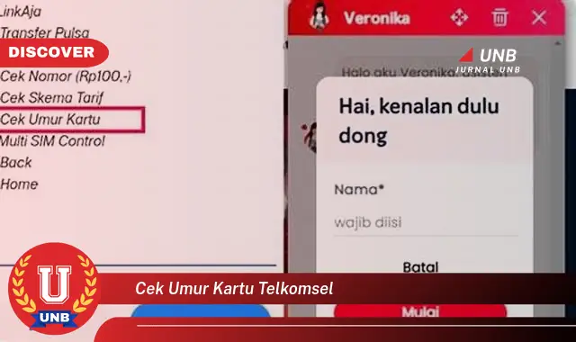 cek umur kartu telkomsel