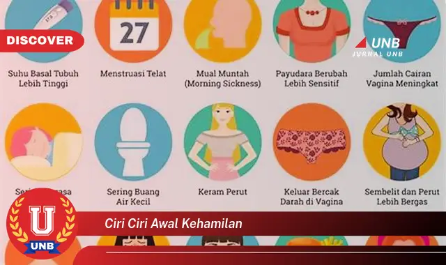 ciri ciri awal kehamilan