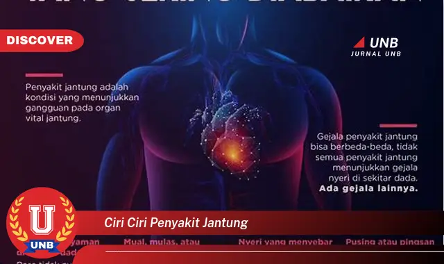 ciri ciri penyakit jantung