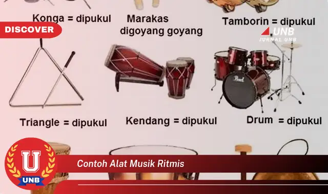 contoh alat musik ritmis