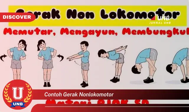 contoh gerak nonlokomotor