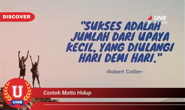 contoh motto hidup