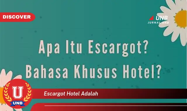 escargot hotel adalah