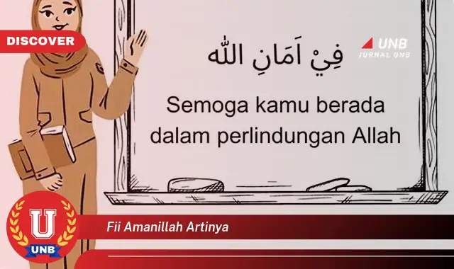 fii amanillah artinya