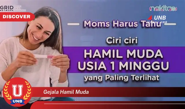 gejala hamil muda