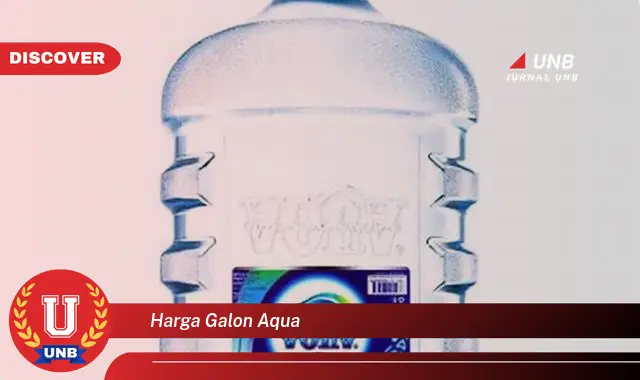 harga galon aqua