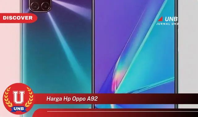 harga hp oppo a92