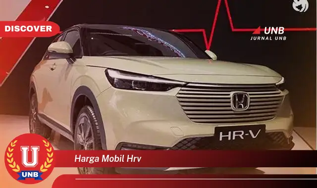 harga mobil hrv