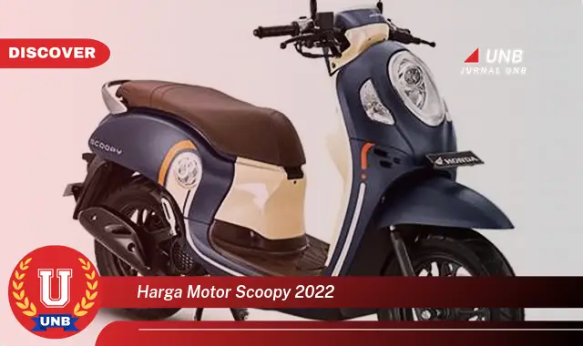 harga motor scoopy 2022