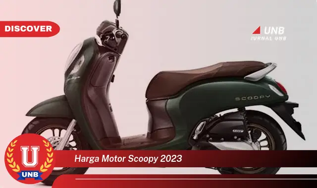 harga motor scoopy 2023