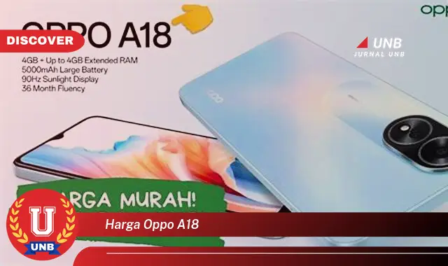 harga oppo a18