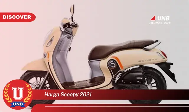 harga scoopy 2021