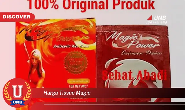 harga tissue magic