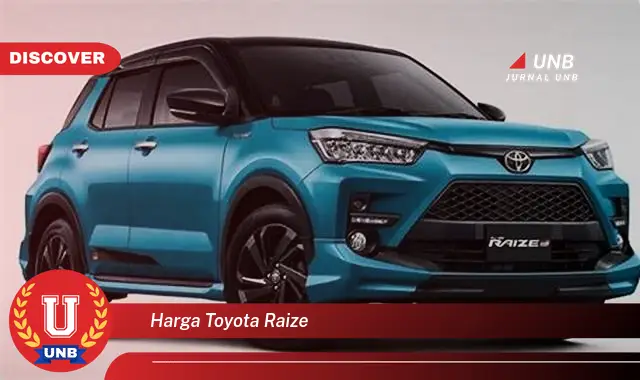 harga toyota raize