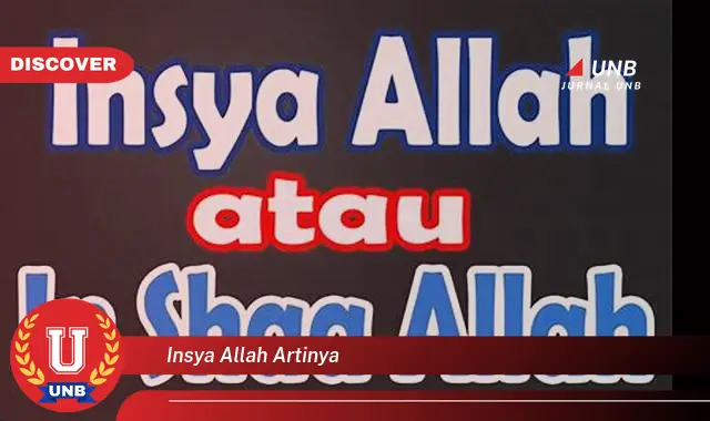 insya allah artinya