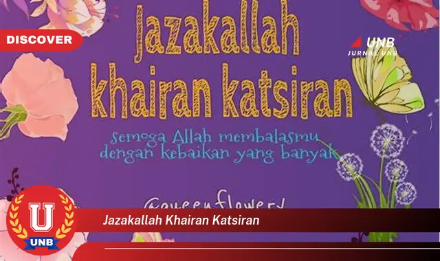 jazakallah khairan katsiran