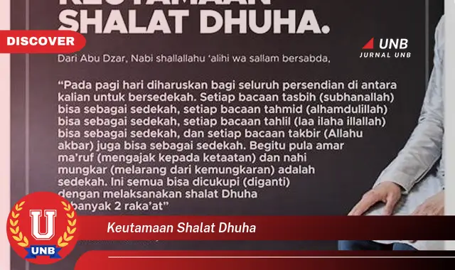 keutamaan shalat dhuha