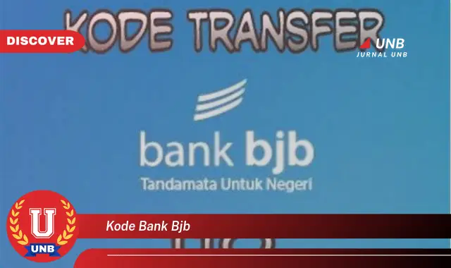 kode bank bjb