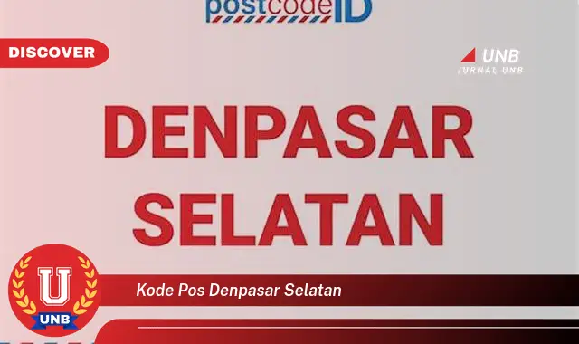 kode pos denpasar selatan