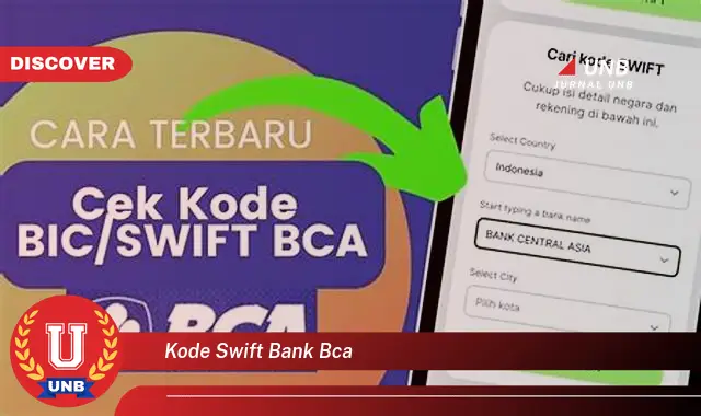 kode swift bank bca